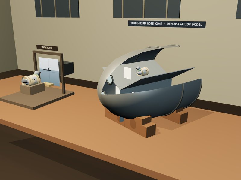 Project Pigeon Nose-Cone Guidance: fly brain experiment scene