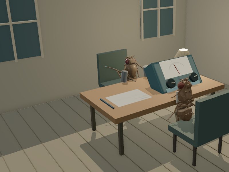 Auditing Session: fly brain experiment scene
