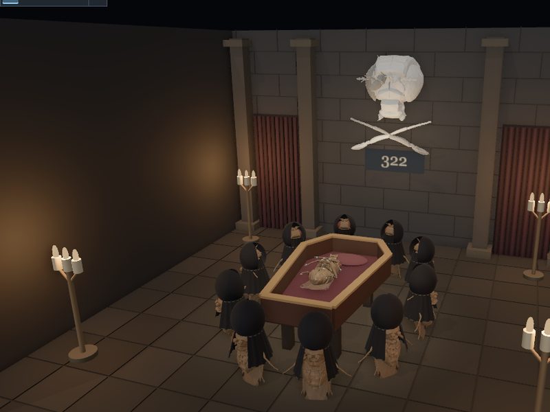 Skull and Bones: Connubial Bliss: fly brain experiment scene
