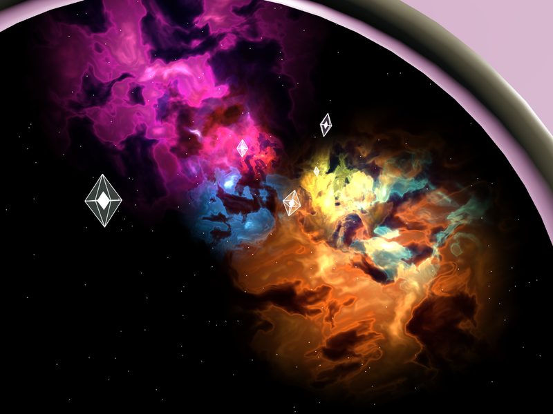 The Star Gate: fly brain experiment scene